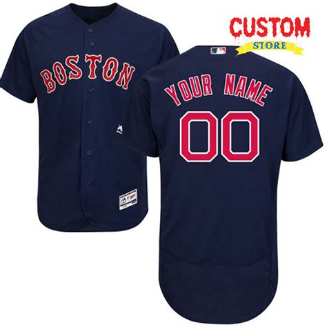 custom boston red sox jersey